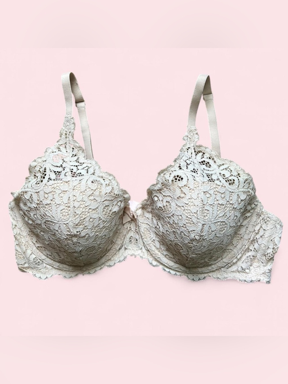 🤍Lace Underwire Bra in Ivory - Women Intimates 38C🤍